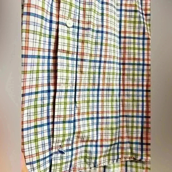 Tailorbyrd Multicolor 100% Cotton Striped Button Down Size XXL - Picture 3 of 8